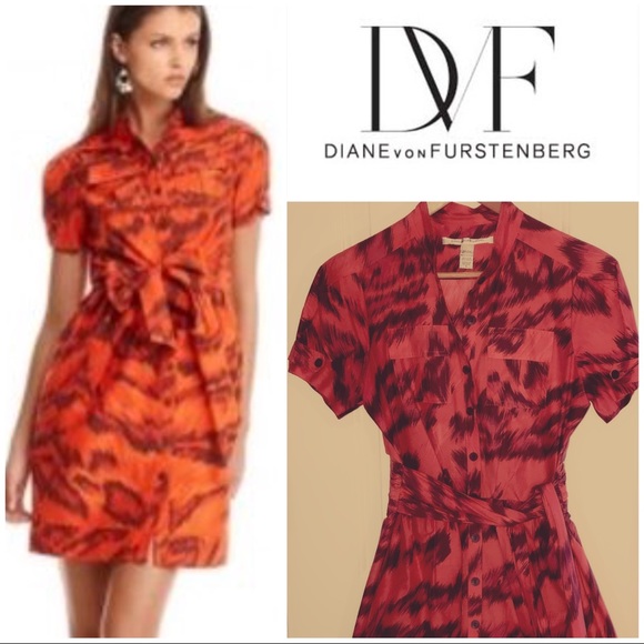 Diane Von Furstenberg Dresses & Skirts - Authentic DVF Shirt Dress